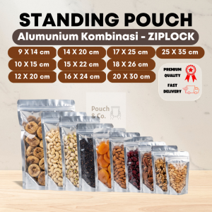 Standing Pouch Alumunium Kombinasi